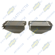 Отопитель УРАЛ-4320 L=450х370 1вых. Эл.дв.МЭ-226 24v кабины в сборе, радиатор 4-х рядн.